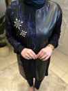 3086 Örümcek Desenli Örme Tunik