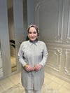 3212 Çizgili Lase İşlemeli Gömlek