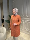 3213 Önü Laseli Jakar Gömlek