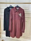 3300 Süet Tunik