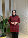 40925 Desenli Angora Hırka