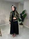 4173 Ghisa Kadife Dokulu Takım
