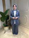 4305 Gül Desen Pantolon Takım