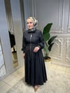 4828 Shıny Zıpper Elbise