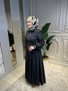 4828 Shıny Zıpper Elbise