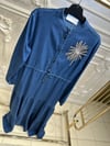5006 Tencel Taşlı Elbise
