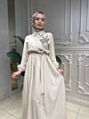 5050 Taşlı Jakar Elbise