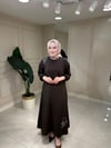 5189 Nakışlı Duo Elbise