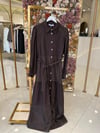 5403 File Kombinli Tencel Elbise