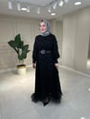 5409 Jakar Volanlı Elbise