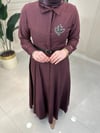 5416 Kamalı Elbise