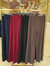5612 Liora Geniş Paça Örme Pantolon