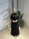 5714 Bağlamalı Tencel Elbise