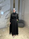 5714 Bağlamalı Tencel Elbise
