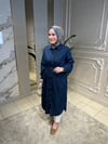 5836 Tencel Kumaş Uzun Tunik