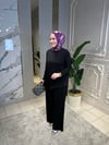 5920 Tuniği Büzgü İp Ve Dubai Detay Bol Paça Pantolon Takım