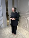 6001 Zamansız Takım-Siyah