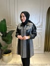 6044 Balık Sırtı Pul Payet Kaban