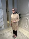 6213 Lase İşlemeli Tencel Kap