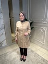 6213 Lase İşlemeli Tencel Kap