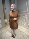 6213 Lase İşlemeli Tencel Kap