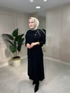6826 Hakim Yaka Cepli Ve İşlemeli Kısa Ceket