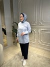 70018 Ribanalı Pamuk Tunik