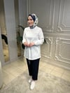 70018 Ribanalı Pamuk Tunik