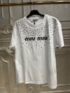 7045 Önü Taş İşlemeli T-Shirt