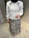 7218 Jakar Kot Leopar Desenli Etek Takım
