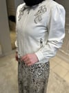 7218 Jakar Kot Leopar Desenli Etek Takım