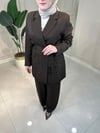 7442 Boncuk İşlemeli Pantolon Takım