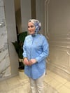 81045 Kelebek Taşlı Gömlek