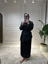 9259 Düğmeli Bel Kuşaklı Kap