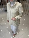 9306 Çiçek Detaylı Kap