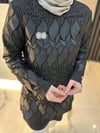 Ak1325 Güpür Broşlu Tunik