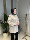 Ak1375 Taşlı Örme Tunik