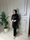 Ak3085 Zebra Desen Taş Detaylı Tunik