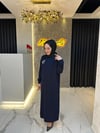 Ak4327 Aksesuarlı Comfort Elbise