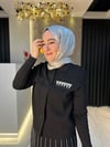 Ak4376 Taş Cepli Merserize Etekli Takım