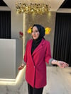 Ak4821 Kol Zebra D. Garnili Ceket