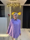 AK7102 İŞLEMELİ TENSEL GÖMLEK