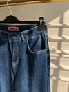 Ak8000 Dökme Taş 29-39 Bol Paça Jean