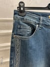 Ak8022 Taşlı Bol Paça Jean
