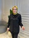 Ak9578 Taşlı Hırka