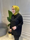 Ak9578 Taşlı Hırka