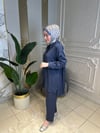 Ceremony5940 Gömleğinin Arkası Kraşlı Tencel Pantolon Takım