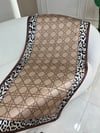 Geometrik Leopar Desen Şal