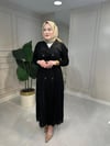 İthal Çift Düğmeli Elbise