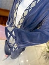 Kayra 16033 İpek Kupra Kimono Takım